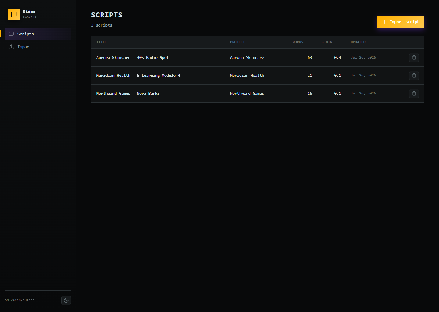 terminal theme